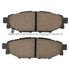 1001-1114M by MPA ELECTRICAL - Quality-Built Premium Disc Brake Pad Set - Semi-Metallic, with Hardware