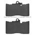 1001-1118C by MPA ELECTRICAL - Quality-Built Disc Brake Pad, Premium, Ceramic, with Hardware