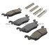 1001-1120C by MPA ELECTRICAL - Quality-Built Disc Brake Pad, Premium, Ceramic, with Hardware