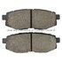 1001-1124C by MPA ELECTRICAL - Quality-Built Disc Brake Pad, Premium, Ceramic, with Hardware