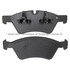 1001-1123M by MPA ELECTRICAL - Quality-Built Premium Disc Brake Pad Set - Semi-Metallic, with Hardware