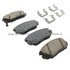 1001-1125M by MPA ELECTRICAL - Quality-Built Premium Semi-Metallic Brake Pads w/ Hardware