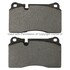 1001-1129M by MPA ELECTRICAL - Quality-Built Premium Semi-Metallic Brake Pads w/ Hardware