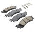 1001-1158C by MPA ELECTRICAL - Quality-Built Disc Brake Pad, Premium, Ceramic, with Hardware