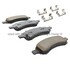 1001-1169C by MPA ELECTRICAL - Quality-Built Premium Ceramic Brake Pads w/ Hardware