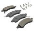 1001-1169AC by MPA ELECTRICAL - Quality-Built Disc Brake Pad, Premium, Ceramic, with Hardware