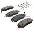 1001-1202C by MPA ELECTRICAL - Quality-Built Premium Ceramic Brake Pads w/ Hardware