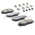 1001-1210C by MPA ELECTRICAL - Quality-Built Premium Ceramic Brake Pads w/ Hardware