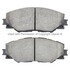 1001-1211C by MPA ELECTRICAL - Quality-Built Disc Brake Pad, Premium, Ceramic, with Hardware