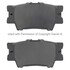 1001-1212C by MPA ELECTRICAL - Quality-Built Disc Brake Pad, Premium, Ceramic, with Hardware