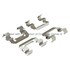 1001-1264M by MPA ELECTRICAL - Quality-Built Premium Disc Brake Pad Set - Semi-Metallic, with Hardware