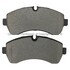 1001-1268M by MPA ELECTRICAL - Quality-Built Premium Disc Brake Pad Set - Semi-Metallic, with Hardware