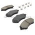 1001-1273C by MPA ELECTRICAL - Quality-Built Premium Ceramic Brake Pads w/ Hardware