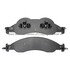 1001-1278M by MPA ELECTRICAL - Quality-Built Premium Disc Brake Pad Set - Semi-Metallic, with Hardware