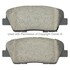 1001-1284BC by MPA ELECTRICAL - Quality-Built Disc Brake Pad, Premium, Ceramic, with Hardware