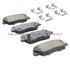 1001-1284C by MPA ELECTRICAL - Quality-Built Disc Brake Pad, Premium, Ceramic, with Hardware