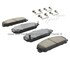 1001-1286C by MPA ELECTRICAL - Quality-Built Disc Brake Pad, Premium, Ceramic, with Hardware