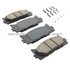 1001-1293C by MPA ELECTRICAL - Quality-Built Disc Brake Pad, Premium, Ceramic, with Hardware