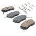 1001-1295AC by MPA ELECTRICAL - Quality-Built Disc Brake Pad, Premium, Ceramic, with Hardware