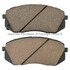 1001-1295AC by MPA ELECTRICAL - Quality-Built Disc Brake Pad, Premium, Ceramic, with Hardware