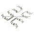 1001-1295AM by MPA ELECTRICAL - Quality-Built Premium Disc Brake Pad Set - Semi-Metallic, with Hardware