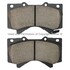 1001-1303C by MPA ELECTRICAL - Quality-Built Disc Brake Pad, Premium, Ceramic, with Hardware