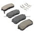 1001-1302C by MPA ELECTRICAL - Quality-Built Disc Brake Pad, Premium, Ceramic, with Hardware