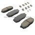 1001-1304C by MPA ELECTRICAL - Quality-Built Disc Brake Pad, Premium, Ceramic, with Hardware