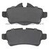 1001-1309M by MPA ELECTRICAL - Quality-Built Premium Disc Brake Pad Set - Semi-Metallic, with Hardware