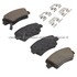 1001-1313C by MPA ELECTRICAL - Quality-Built Disc Brake Pad, Premium, Ceramic, with Hardware