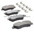 1001-1317M by MPA ELECTRICAL - Quality-Built Premium Disc Brake Pad Set - Semi-Metallic, with Hardware