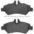 1001-1317M by MPA ELECTRICAL - Quality-Built Premium Disc Brake Pad Set - Semi-Metallic, with Hardware