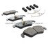 1001-1322C by MPA ELECTRICAL - Quality-Built Premium Ceramic Brake Pads w/ Hardware