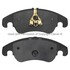 1001-1322M by MPA ELECTRICAL - Quality-Built Premium Disc Brake Pad Set - Semi-Metallic, with Hardware