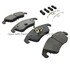 1001-1322M by MPA ELECTRICAL - Quality-Built Premium Disc Brake Pad Set - Semi-Metallic, with Hardware