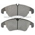 1001-1322M by MPA ELECTRICAL - Quality-Built Premium Disc Brake Pad Set - Semi-Metallic, with Hardware