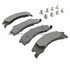 1001-1329AM by MPA ELECTRICAL - Quality-Built Premium Semi-Metallic Brake Pads w/ Hardware