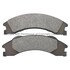 1001-1329AM by MPA ELECTRICAL - Quality-Built Premium Semi-Metallic Brake Pads w/ Hardware