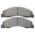 1001-1328M by MPA ELECTRICAL - Quality-Built Premium Semi-Metallic Brake Pads w/ Hardware