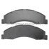 1001-1328M by MPA ELECTRICAL - Quality-Built Premium Semi-Metallic Brake Pads w/ Hardware