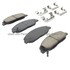 1001-1332C by MPA ELECTRICAL - Quality-Built Premium Ceramic Brake Pads w/ Hardware