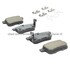 1001-1336C by MPA ELECTRICAL - Quality-Built Disc Brake Pad, Premium, Ceramic, with Hardware