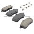 1001-1340C by MPA ELECTRICAL - Quality-Built Premium Ceramic Brake Pads w/ Hardware