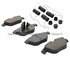 1001-1341M by MPA ELECTRICAL - Quality-Built Premium Semi-Metallic Brake Pads w/ Hardware