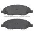 1001-1345C by MPA ELECTRICAL - Quality-Built Premium Ceramic Brake Pads w/ Hardware