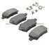 1001-1362M by MPA ELECTRICAL - Quality-Built Premium Semi-Metallic Brake Pads w/ Hardware