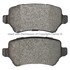 1001-1362M by MPA ELECTRICAL - Quality-Built Premium Semi-Metallic Brake Pads w/ Hardware