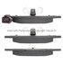 1001-1375M by MPA ELECTRICAL - Quality-Built Premium Disc Brake Pad Set - Semi-Metallic, with Hardware