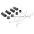 1001-1375M by MPA ELECTRICAL - Quality-Built Premium Disc Brake Pad Set - Semi-Metallic, with Hardware