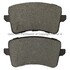 1001-1386M by MPA ELECTRICAL - Quality-Built Premium Disc Brake Pad Set - Semi-Metallic, with Hardware